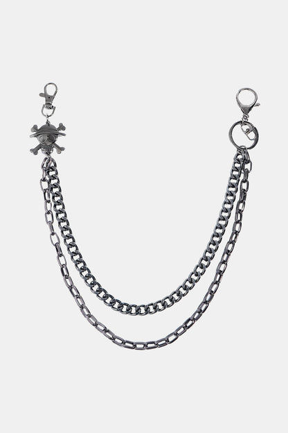 Treasure Point Shape Double Layer Alloy Belt — Livostyle