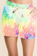 Tie Dye Soft Knit Casual Shorts — Livostyle