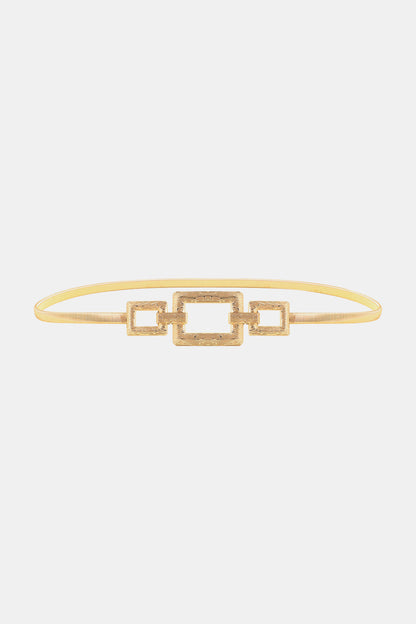 Square Shape Zinc Alloy Buckle Iron Belt — Livostyle
