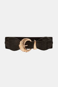 Shell Alloy Buckle Elastic Belt — Livostyle