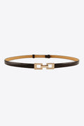 PU Skinny Belt — Livostyle