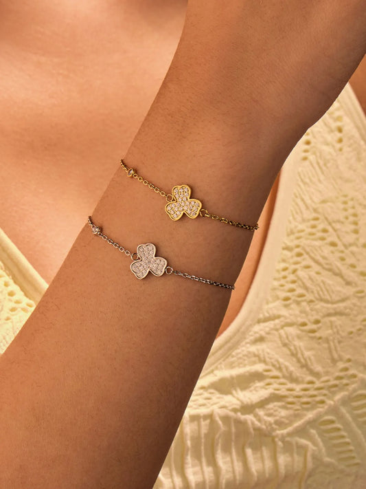 Stainless Steel Zircon Bracelet — Livostyle