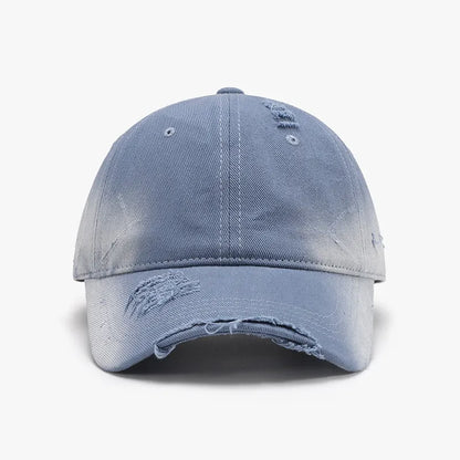 Distressed Adjustable Cotton Hat — Livostyle