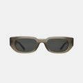 Polycarbonate Frame Rectangle Sunglasses in Grey — Livostyle