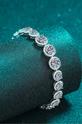 925 Sterling Silver 10.4 Carat Moissanite Bracelet — Livostyle
