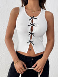 Bow Front Round Neck Tank — Livostyle