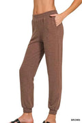 Cotton Slub Jogger Pants — Livostyle