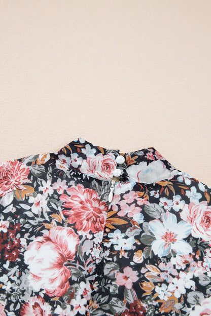 Printed Slim Long Sleeve Midi Dress – photo 11