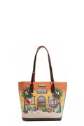 Tropical Beach House Print Shopper Bag — Livostyle
