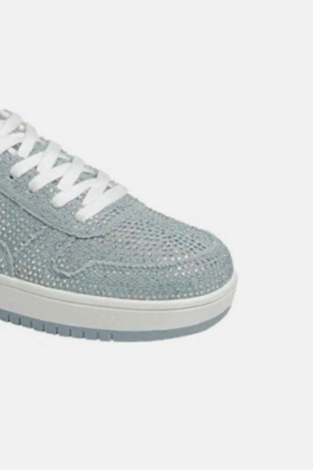 Forever Link Glittering Rhinestone Platform Sneakers for All-Day Comfort