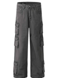 Men's Wide Leg Multi-Pocket Cargo Pants — Livostyle