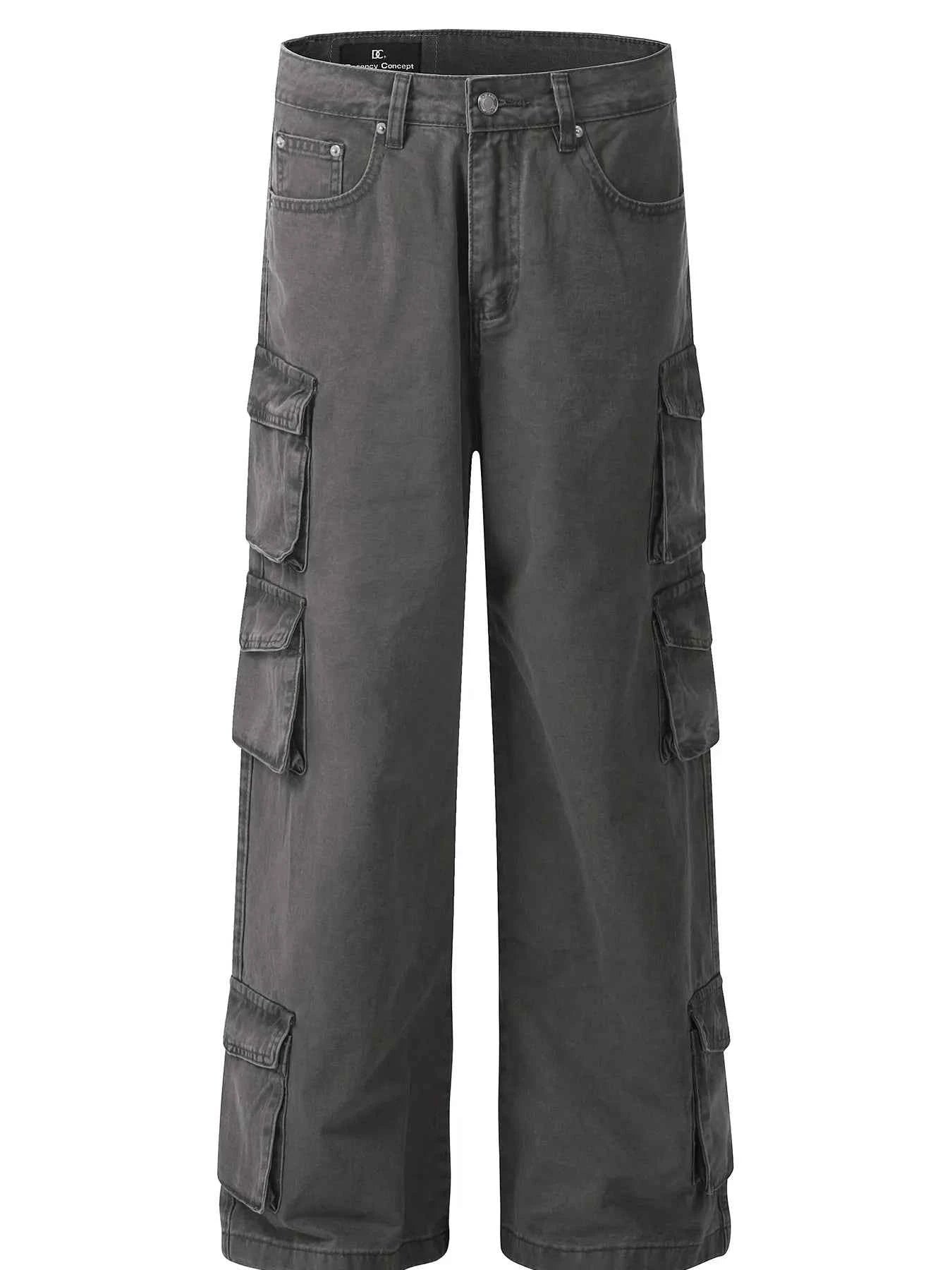 Men's Wide Leg Multi-Pocket Cargo Pants — Livostyle