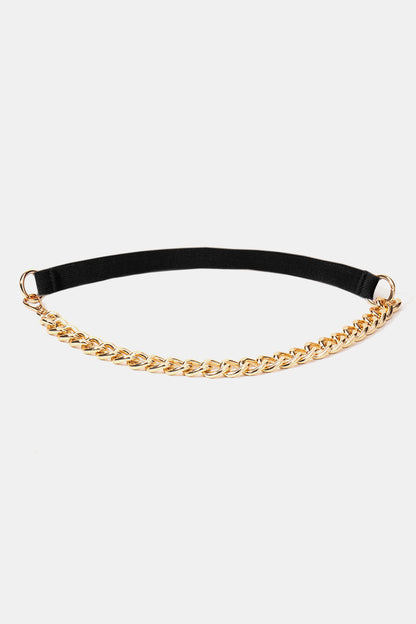 Half Alloy Chain Elastic Belt — Livostyle