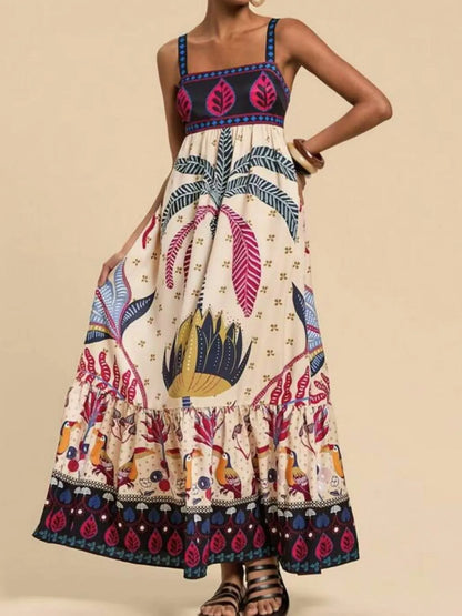 Tropical Print Maxi Cami Dress – photo 6