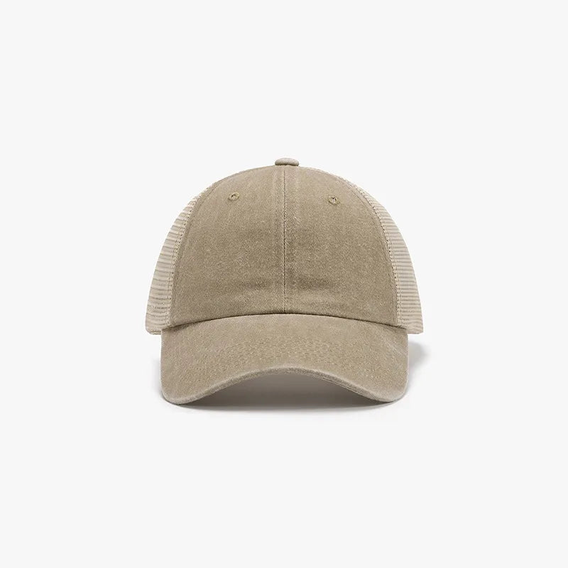 Breathable Mesh Adjustable Baseball Cap — Livostyle