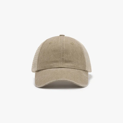 Breathable Mesh Adjustable Baseball Cap — Livostyle