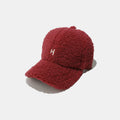 Sherpa Letter H Embroidered Cap — Livostyle