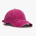 Washed Curved-Brim Baseball Cap — Livostyle