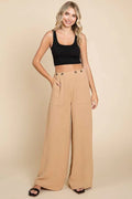 High Waist Wide Leg Cargo Pants — Livostyle