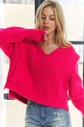 Ultra-Soft, Versatile Sweater with Chic Ruffle Detail — Livostyle