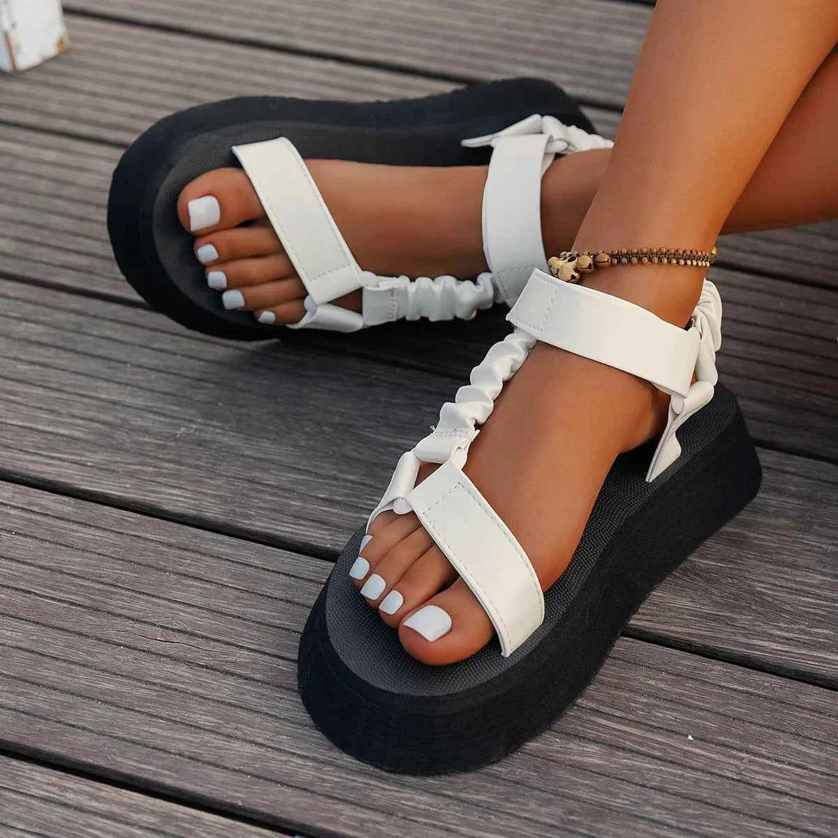 Open Toe Platform Sandals