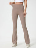 High Waist Active Pants in Mocha