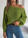 Openwork Long Sleeve Sweater — Livostyle