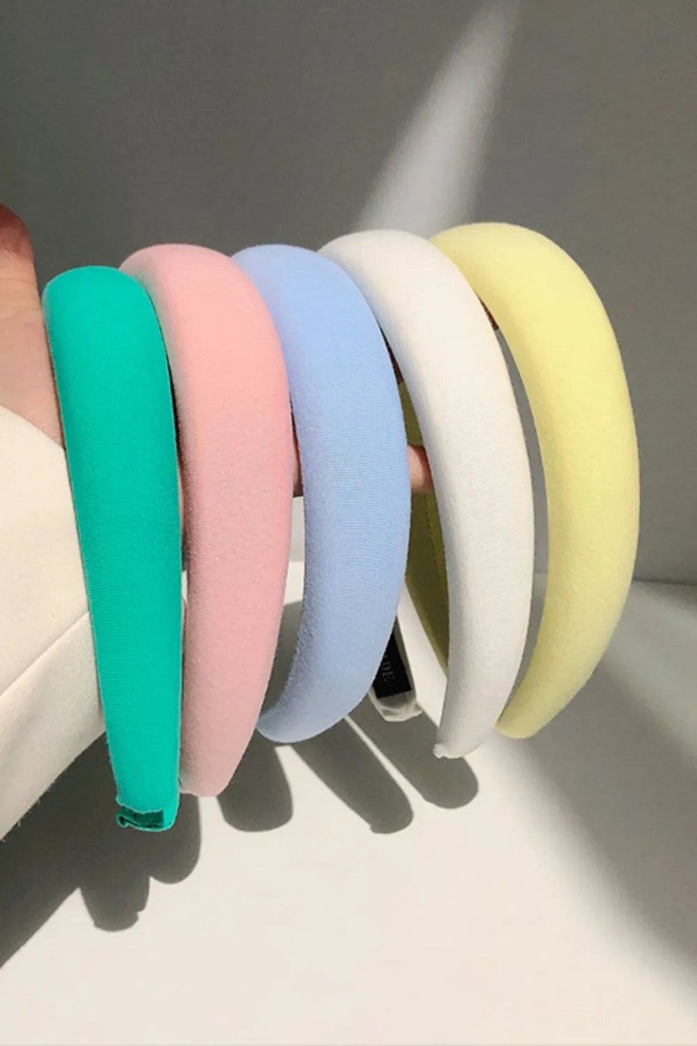 Solid Polyester Wide Headband — Livostyle