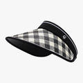 Plaid Natural Grass Adjustable Sun Hat — Livostyle