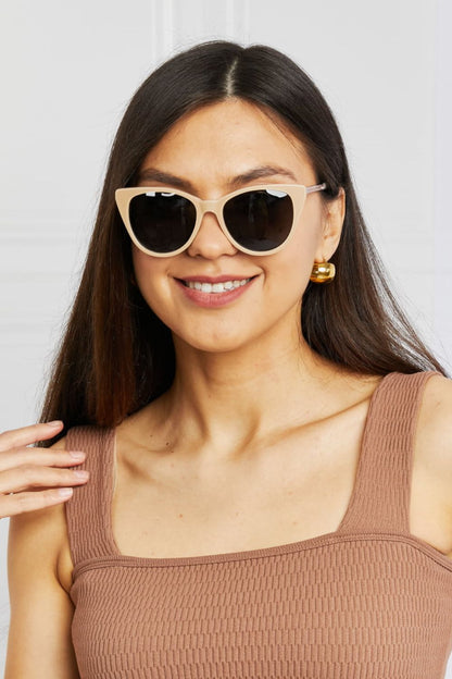 Cat-Eye Acetate Frame Sunglasses — Livostyle