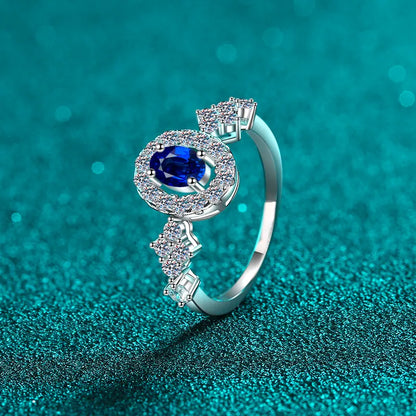 925 Sterling Silver Moissanite Ring — Livostyle