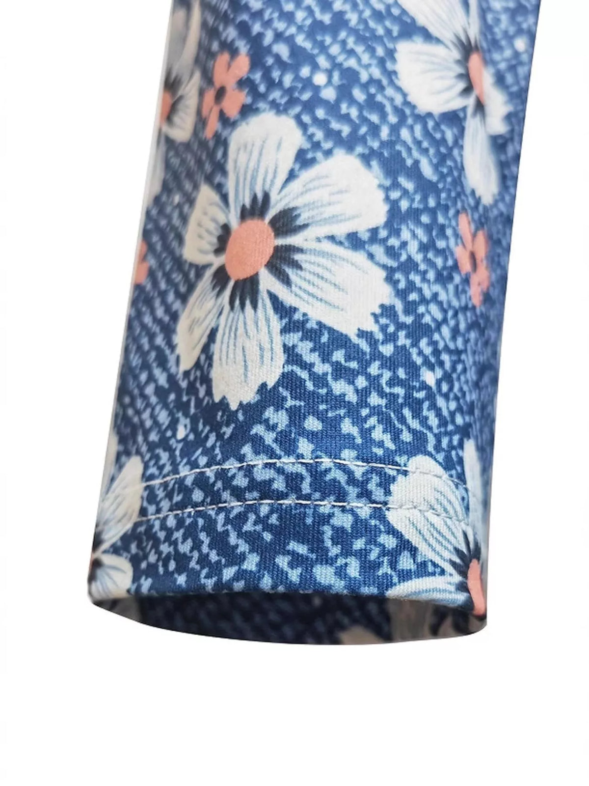 Floral Print V-Neck Long Sleeve Midi Dress – photo 9
