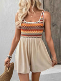 Wide Strap Casual Romper — Livostyle