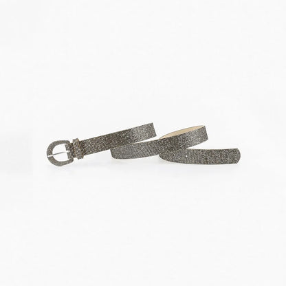 Sequin PU Leather Belt — Livostyle