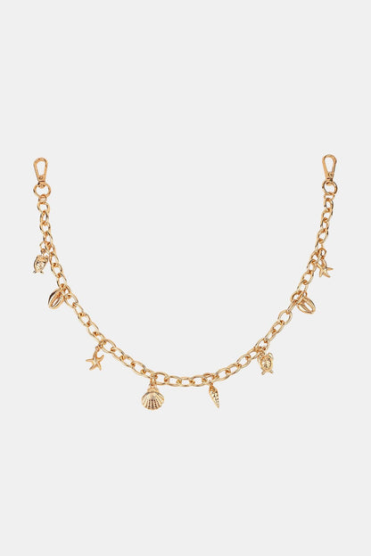Sea Element Charm Iron Chain Belt — Livostyle