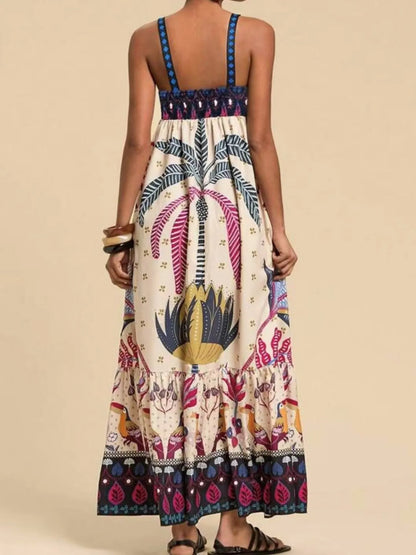 Tropical Print Maxi Cami Dress – photo 5