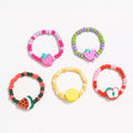 Colorful Fruit Charm Beaded Ring — Livostyle