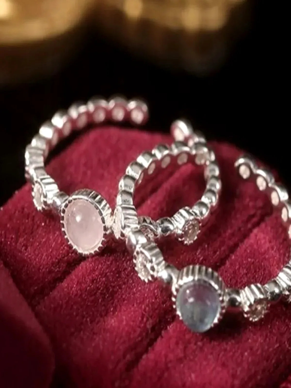 925 Sterling Silver Open Ring — detail view — Livostyle