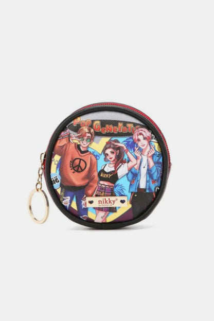 Keychain Round Coin Purse — Livostyle