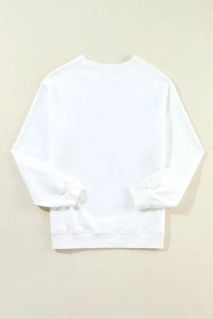 US Flag Round Neck Long Sleeve Sweatshirt styling — Livostyle