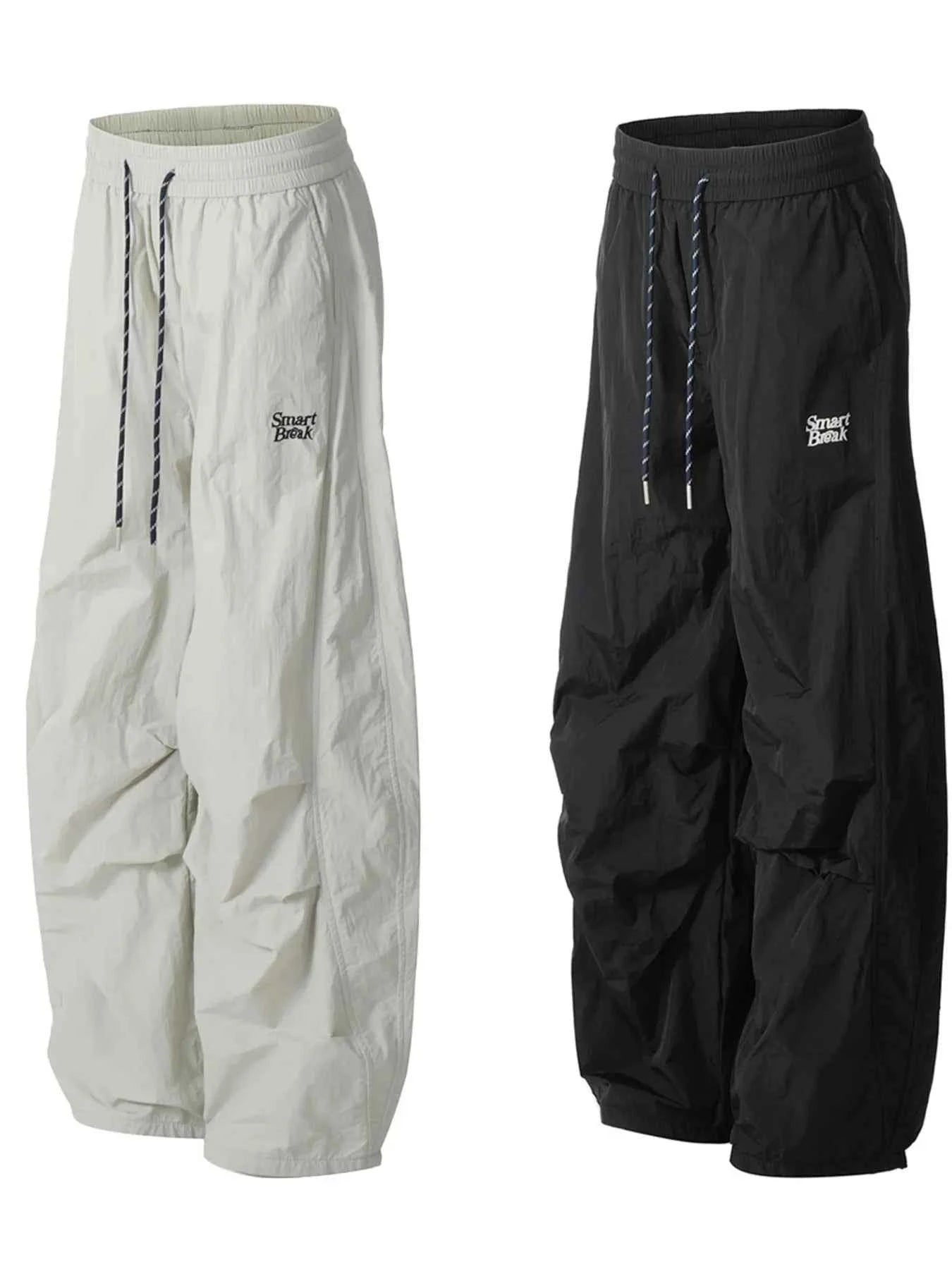 Men's Drawstring Breathable Curved Pants