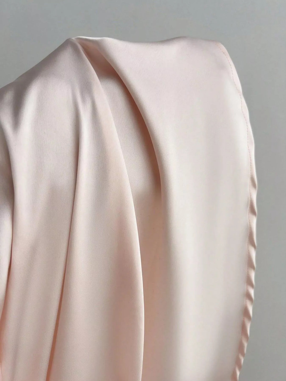 Satin Backless Halter Neck Dress – photo 5