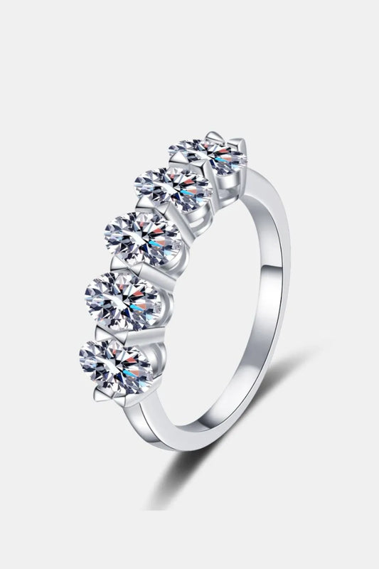 2.5 Carat Moissanite 925 Sterling Silver Ring — Livostyle