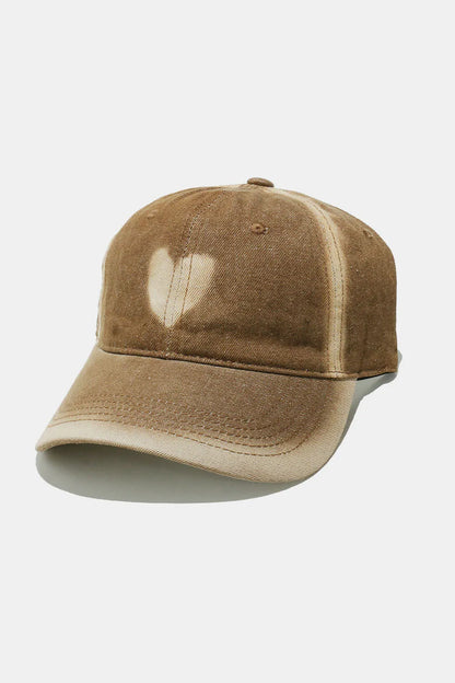 Heart Cotton Baseball Cap — Livostyle