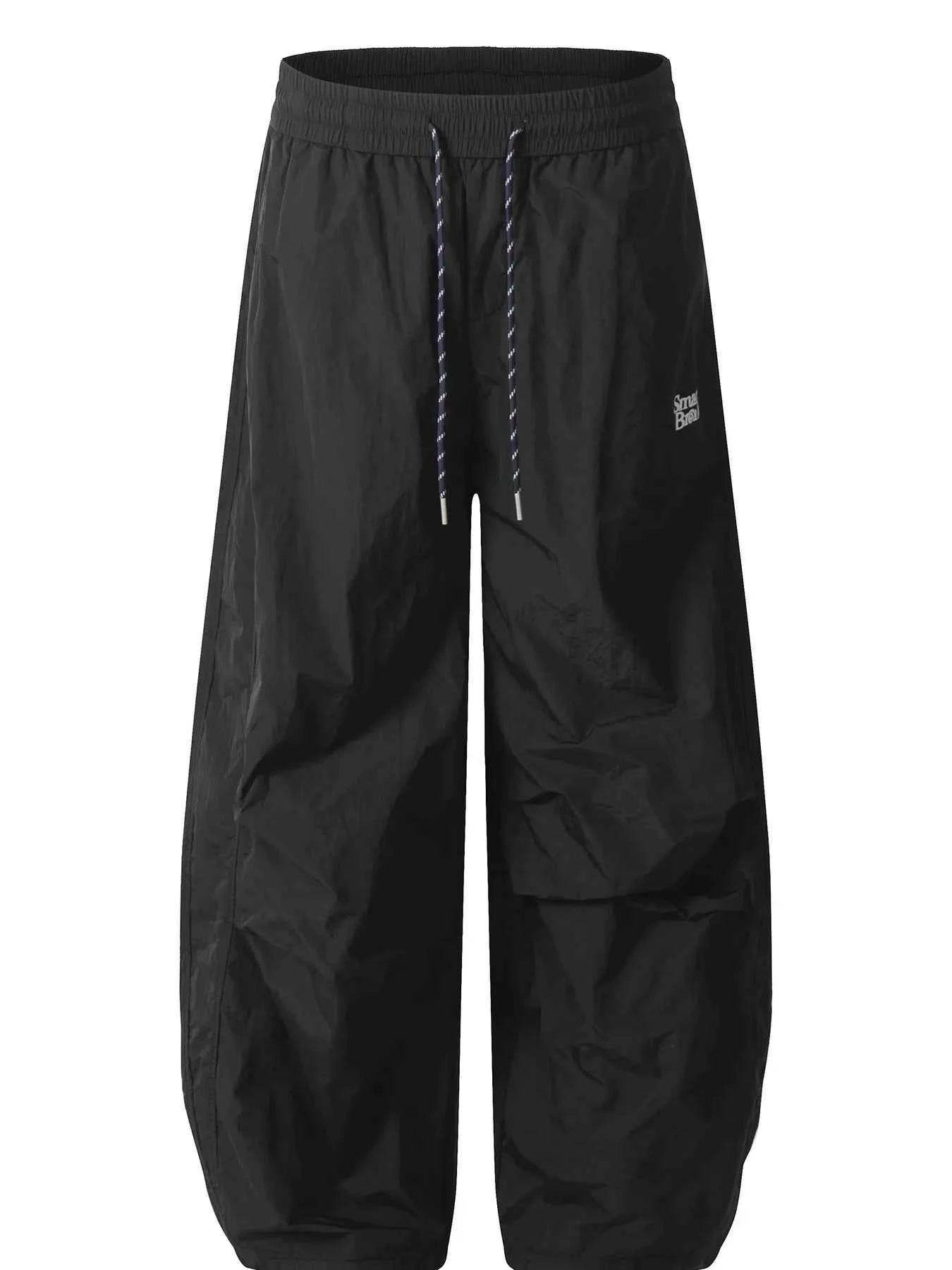 Men's Drawstring Breathable Curved Pants