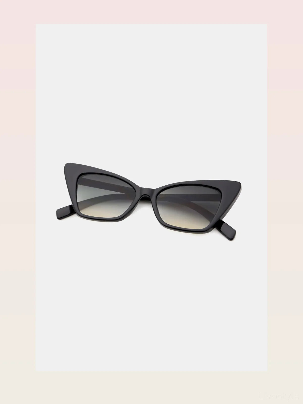 Acetate Lens Cat Eye Sunglasses — styled showcase — Livostyle