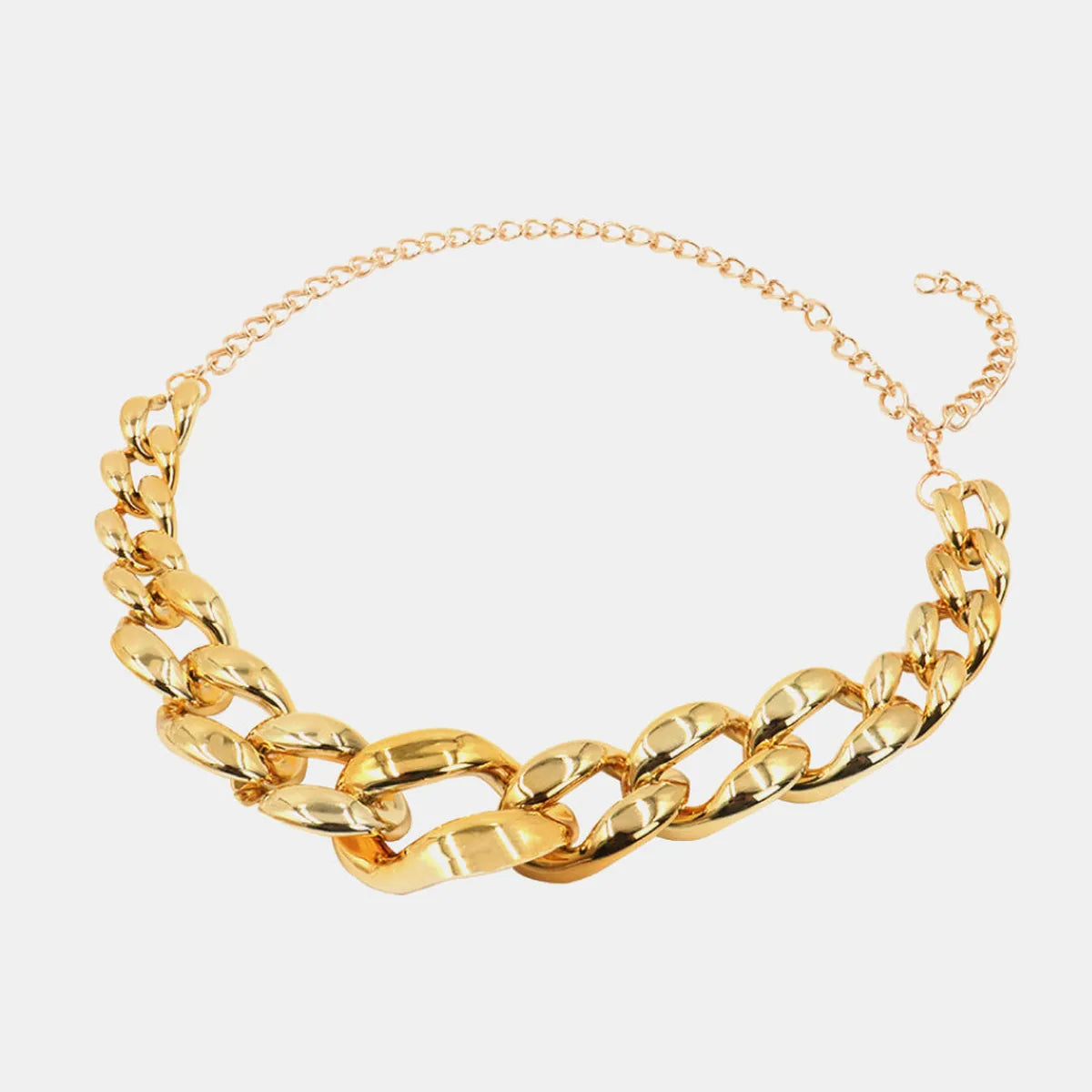 Acrylic Chain Belt — square view — Livostyle