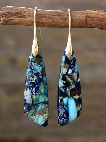 Geometrical Shape Dangle Earrings — Livostyle