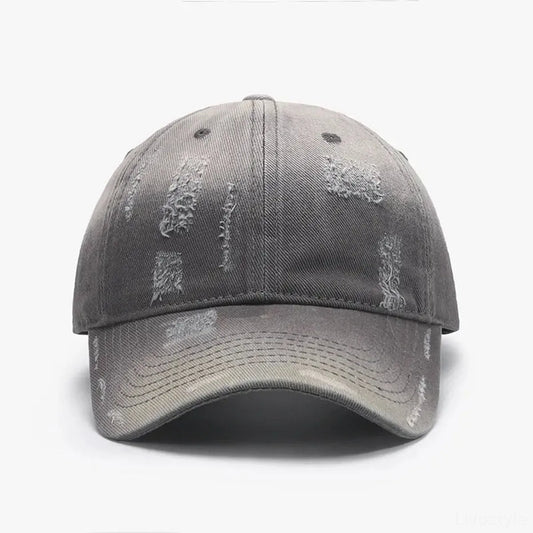 Adjustable Cotton Baseball Hat — square view — Livostyle