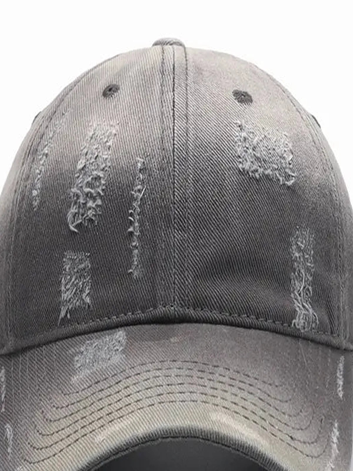 Adjustable Cotton Baseball Hat — detail view — Livostyle